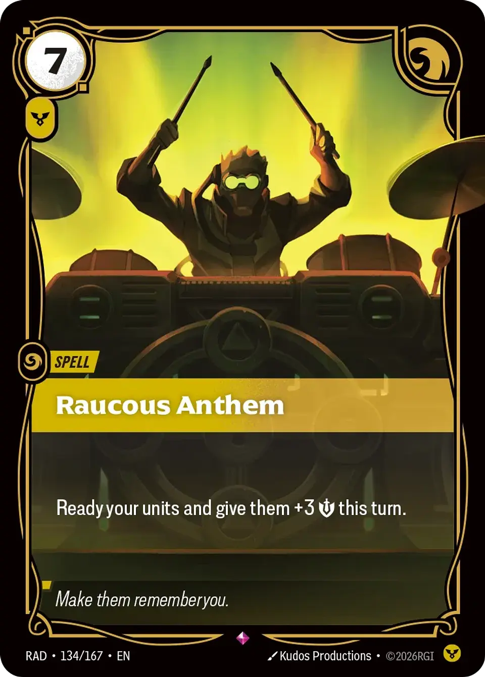Raucous Anthem 1