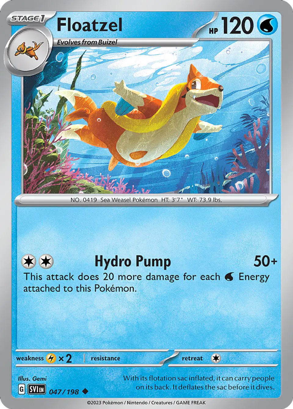 Floatzel 1