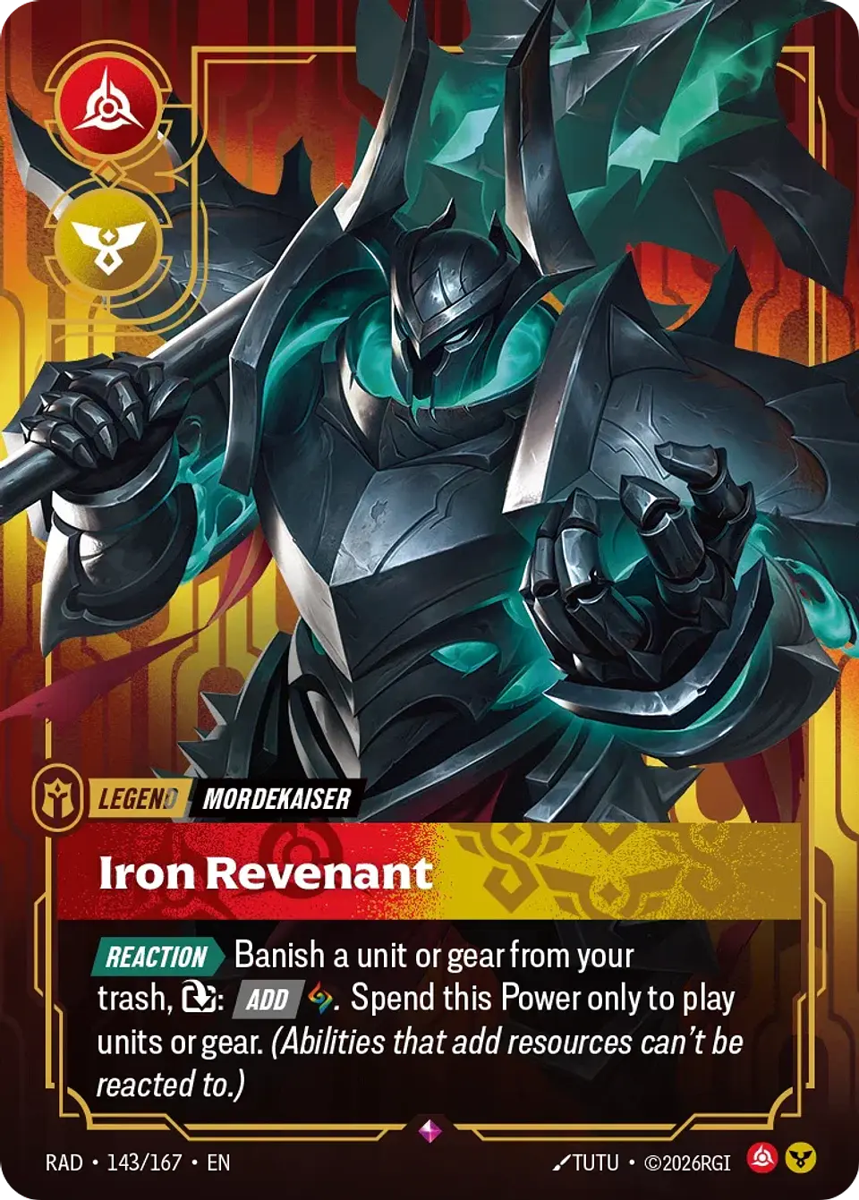Mordekaiser, Iron Revenant 1