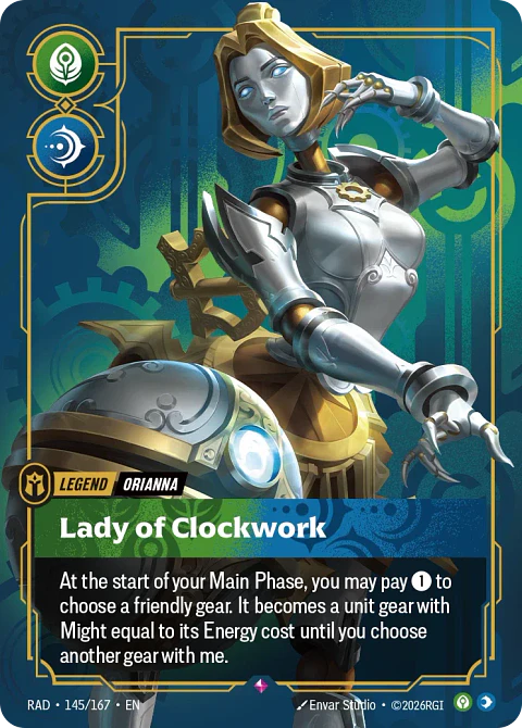 Orianna, Lady of Clockwork