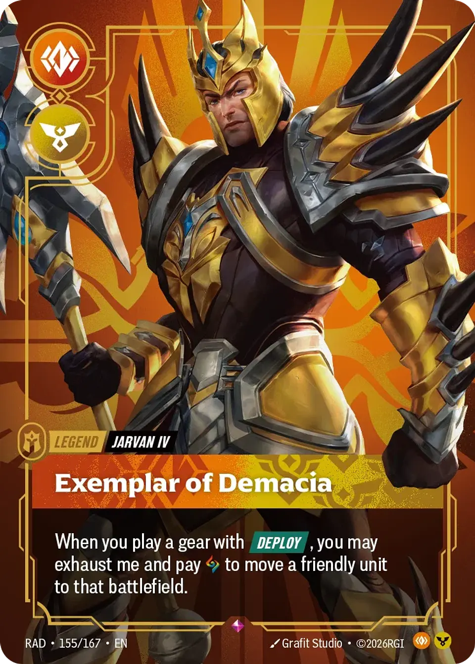 Jarvan IV, Exemplar of Demacia 1