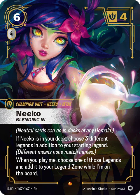 Neeko, Bleeding In