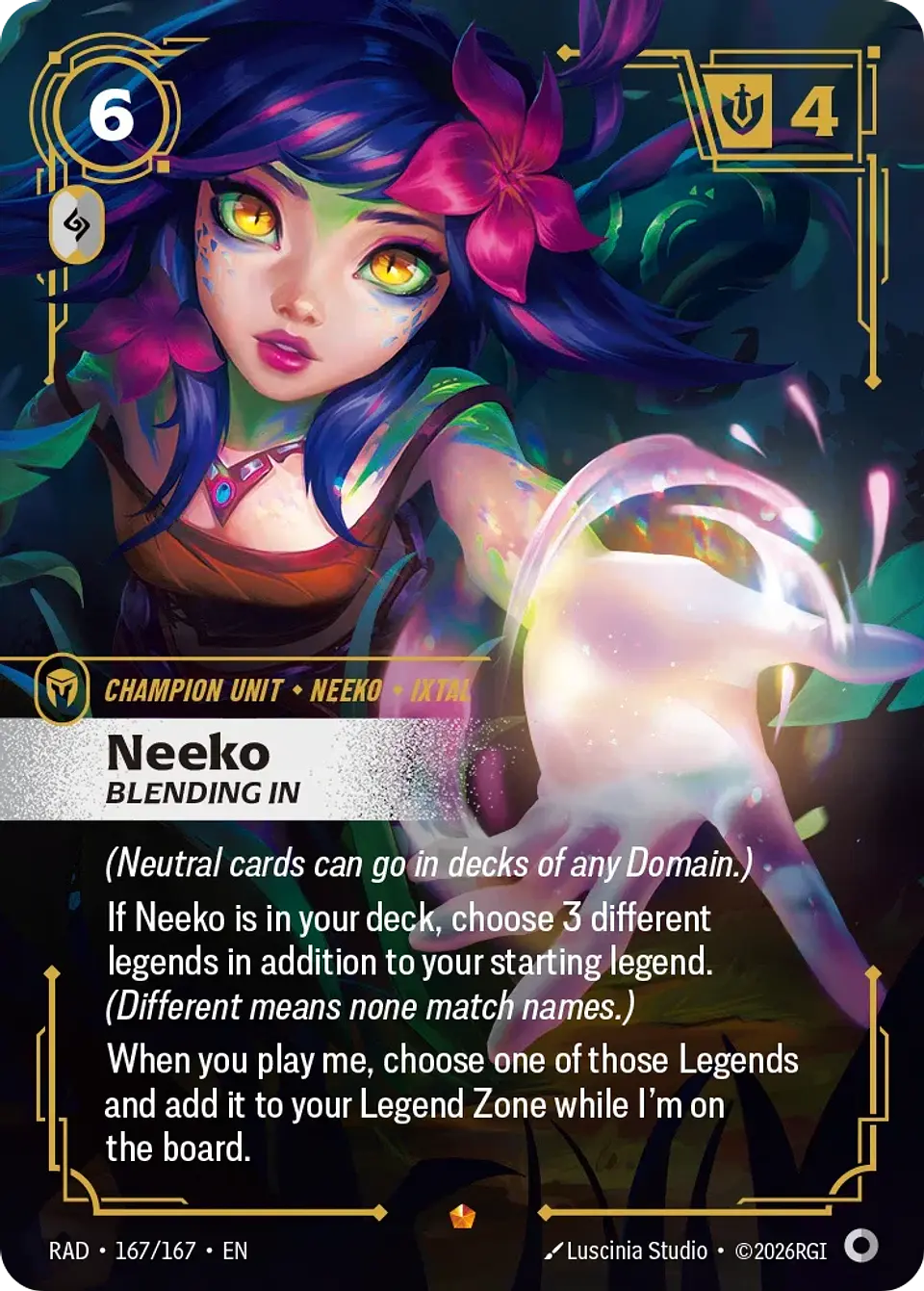 Neeko, Bleeding In 1