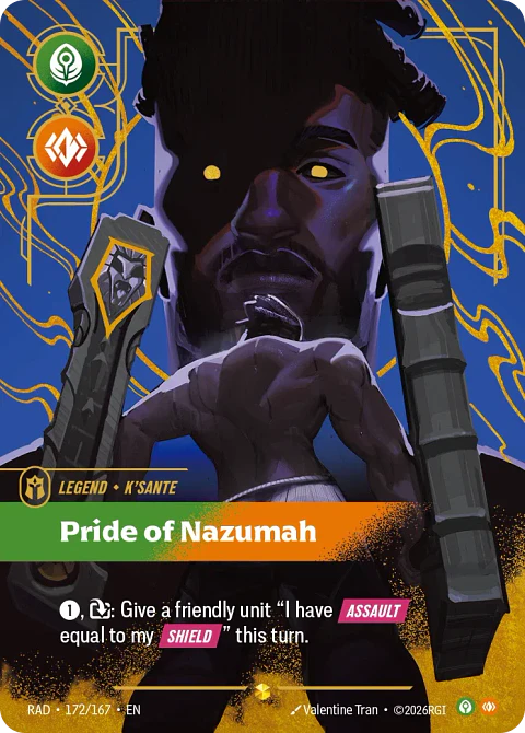 K'Sante, Pride of Nazumah (Overnumbered)