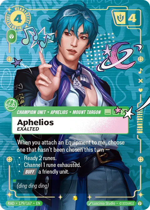 Aphelios, Exalted (Heartsteel Overnumbered)