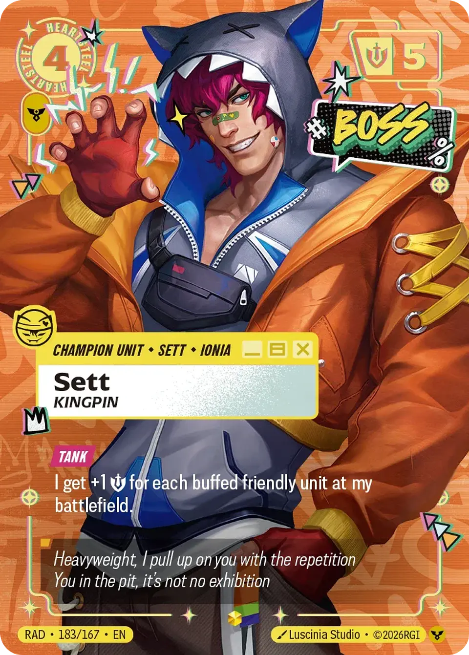 Sett, Kingpin (Heartsteel Overnumbered) 1