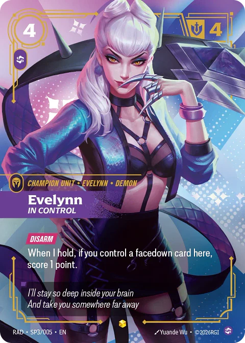 Evelynn, In Control (K/DA Special Art Card)