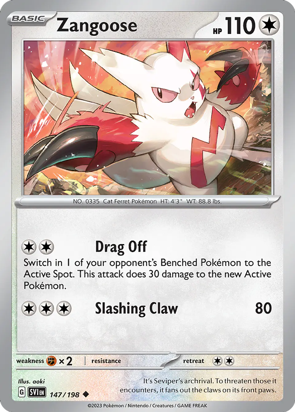 Zangoose 1