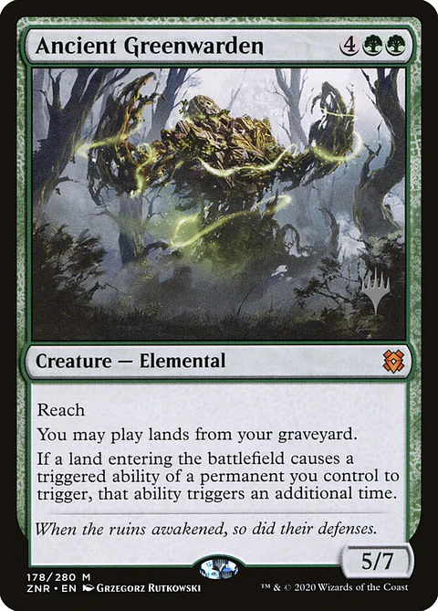 Ancient Greenwarden (Promo Pack)