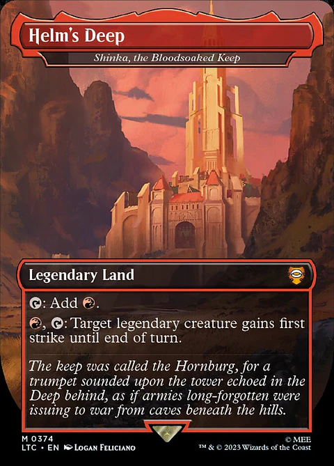 Shinka, the Bloodsoaked Keep (Borderless)