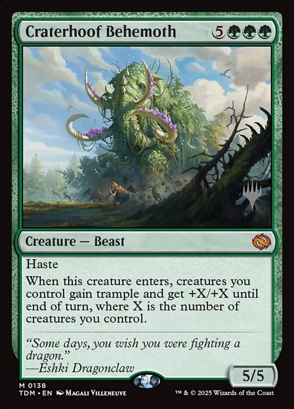 Craterhoof Behemoth (Promo Pack) 1