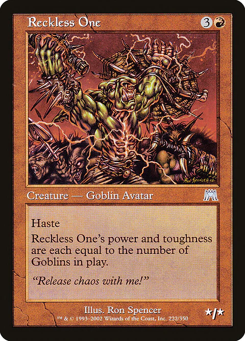 Reckless One (Retro Frame)