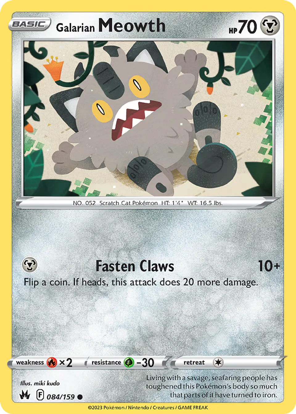 Galarian Meowth 1