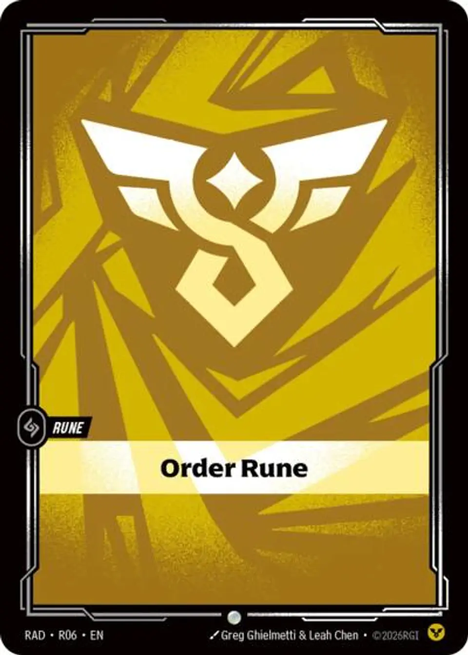 Order Rune 1