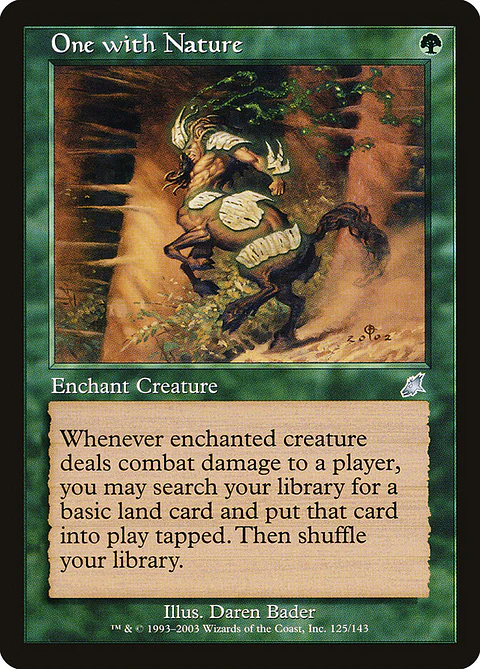 One with Nature (Retro Frame)