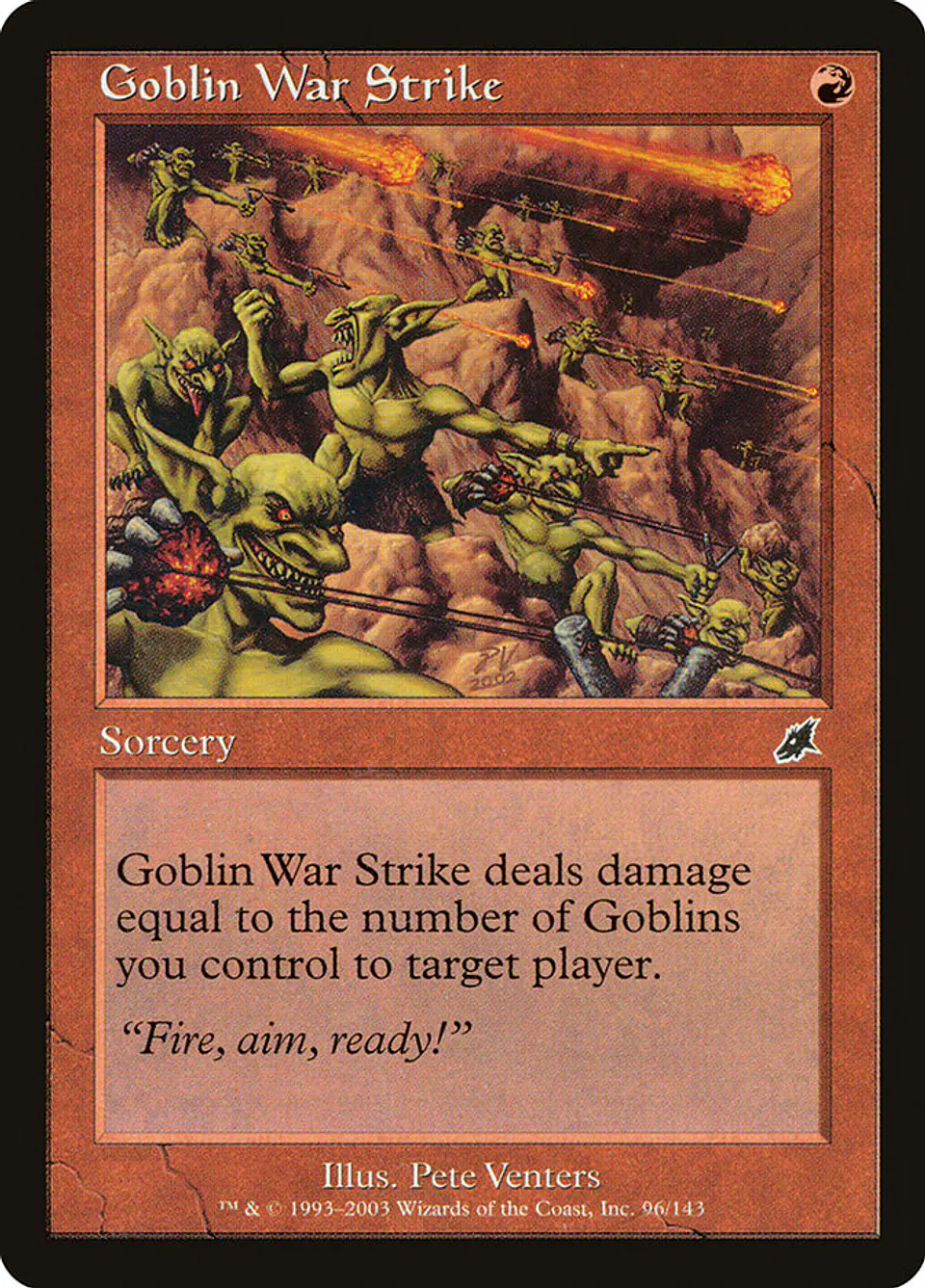 Goblin War Strike (Retro Frame) 1