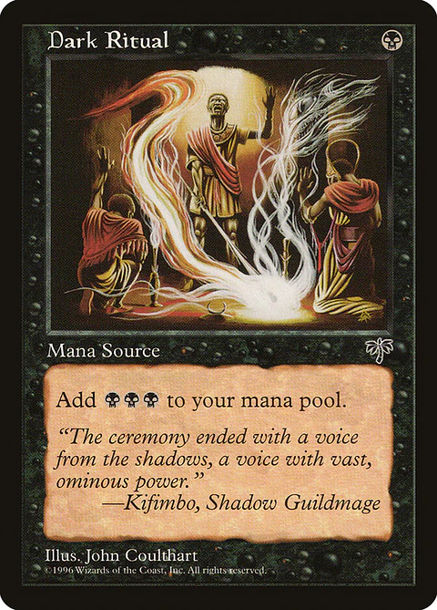 Dark Ritual (Retro Frame)