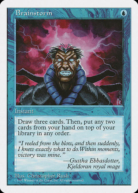 Brainstorm (Retro Frame)