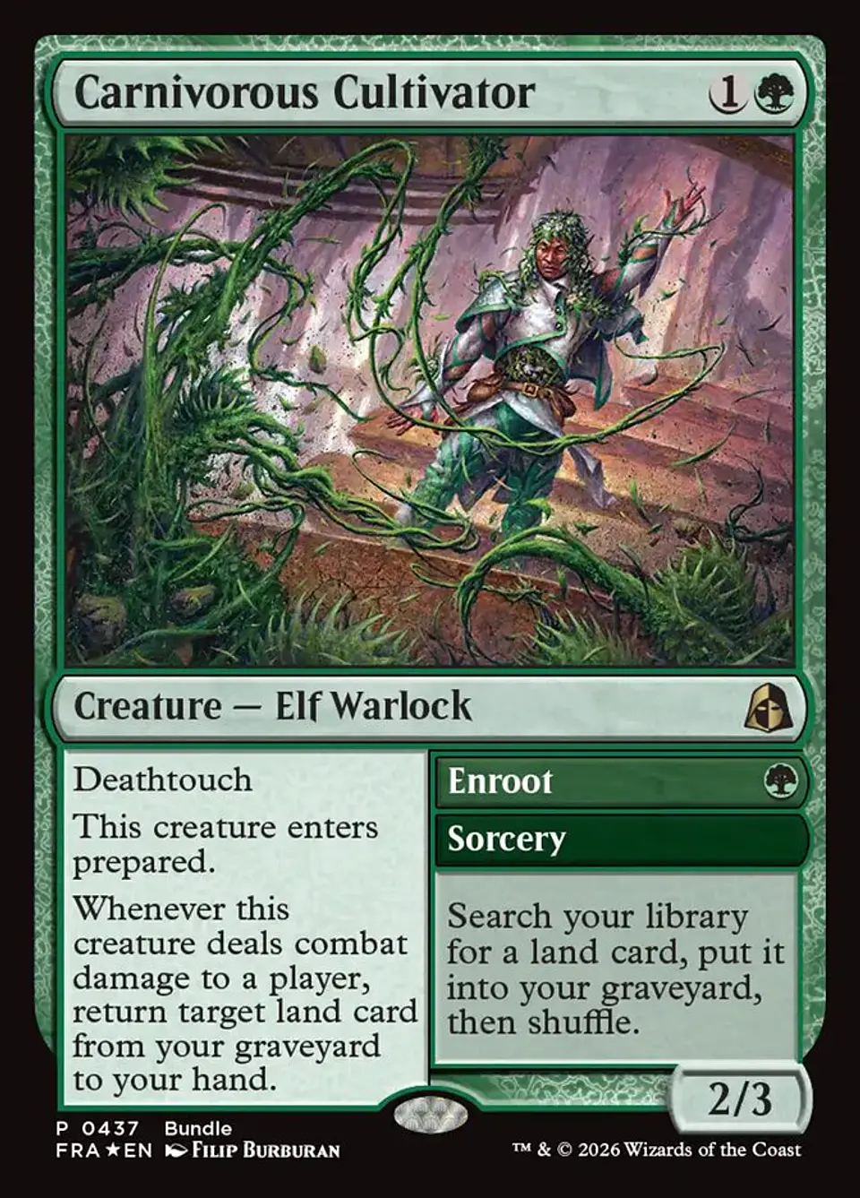Carnivorous Cultivator // Enroot 1