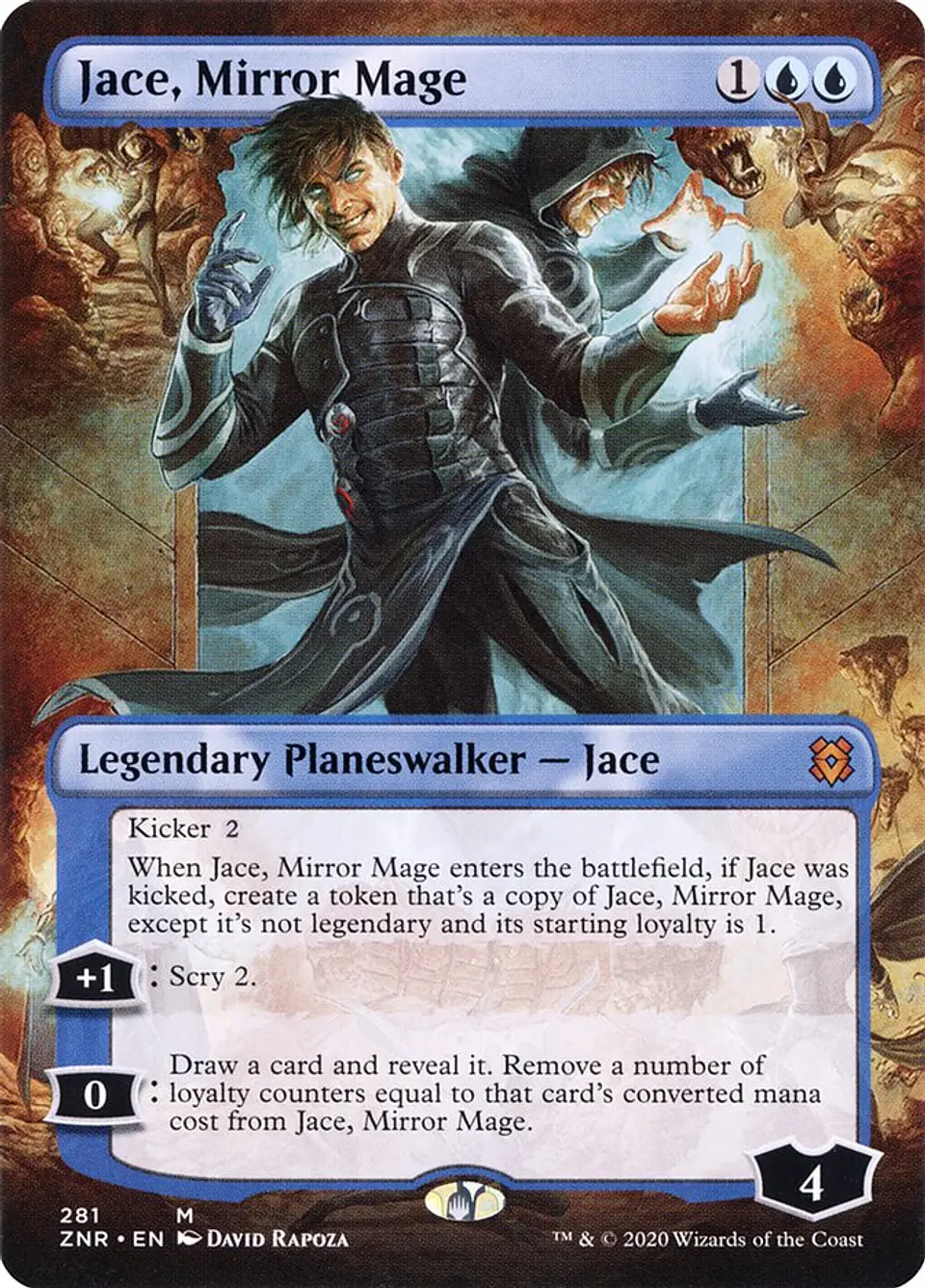 Jace, Mirror Mage (Borderless) 1