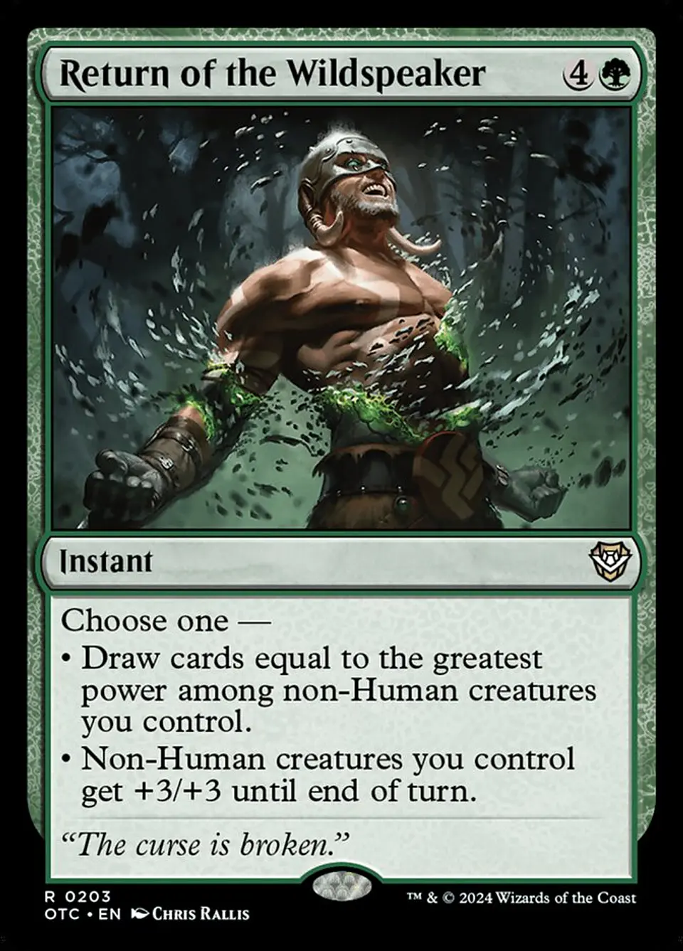 Return of the Wildspeaker 1