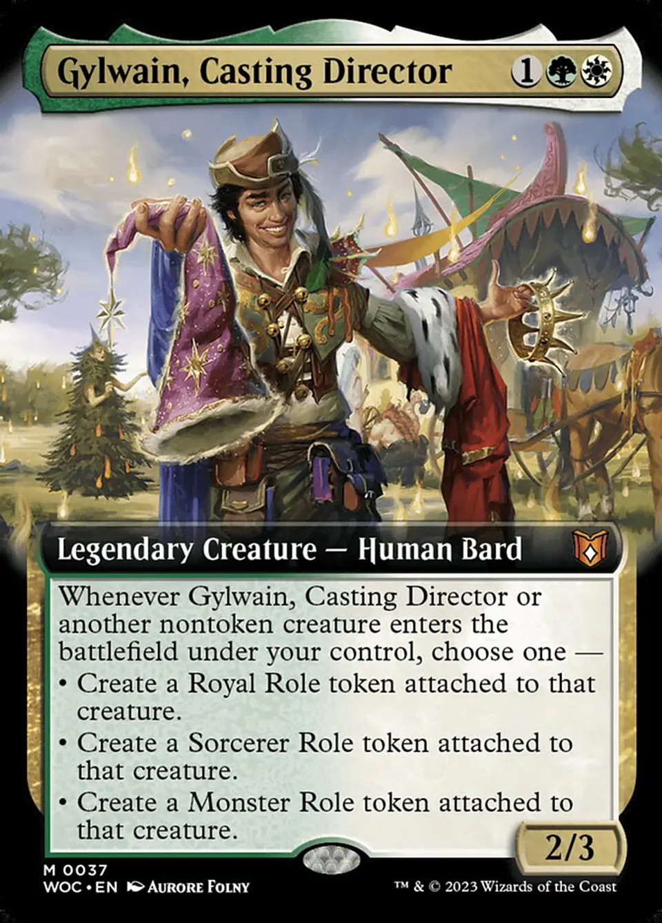 Gylwain, Casting Director (Extended Art) 1
