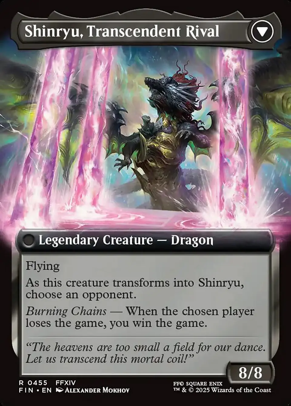 Zenos yae Galvus // Shinryu, Transcendent Rival (Extended Art) 2