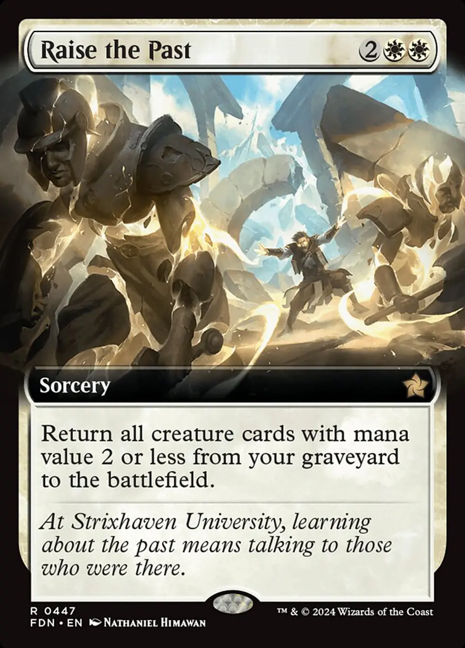 Raise the Past (Extended Art) 1