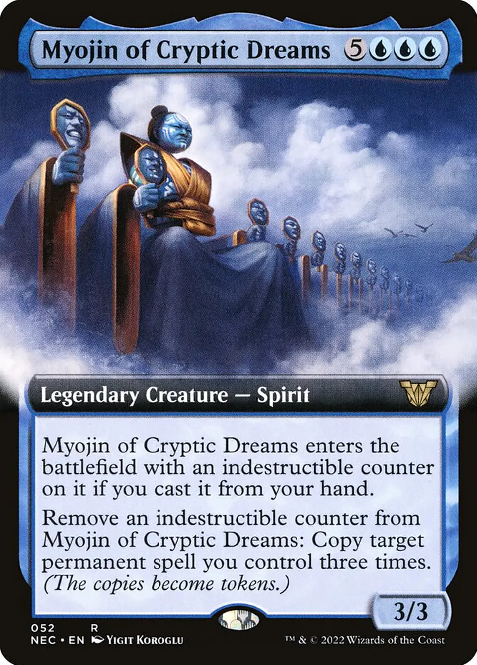 Myojin of Cryptic Dreams (Extended Art) 1
