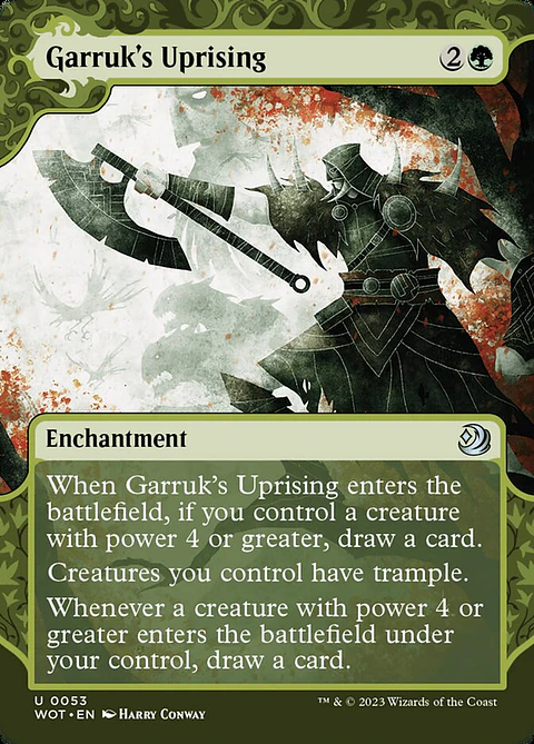 Garruk's Uprising (Borderless)
