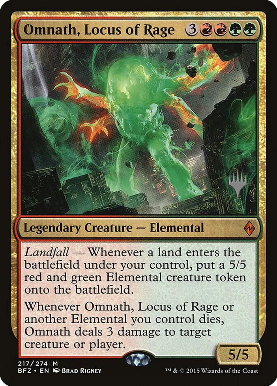 Omnath, Locus of Rage (Promo Pack) 1