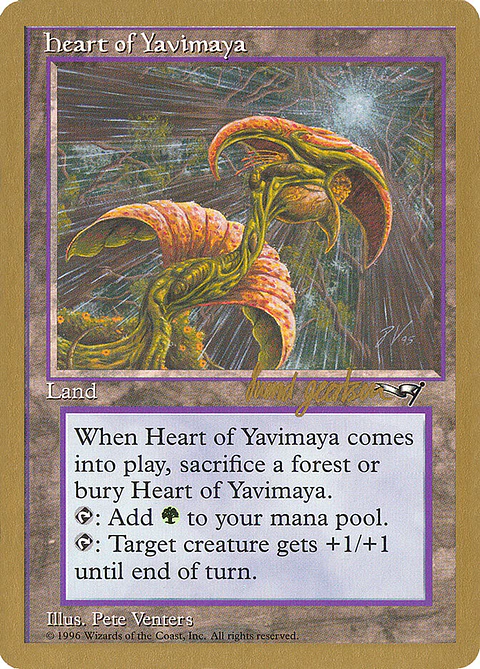Heart of Yavimaya (Retro Frame)