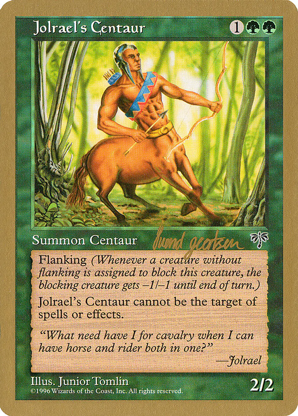 Jolrael's Centaur (Retro Frame) 1
