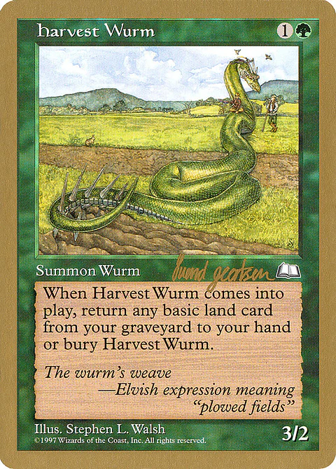 Harvest Wurm (Retro Frame)