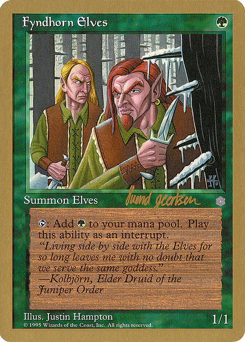 Fyndhorn Elves (Retro Frame)