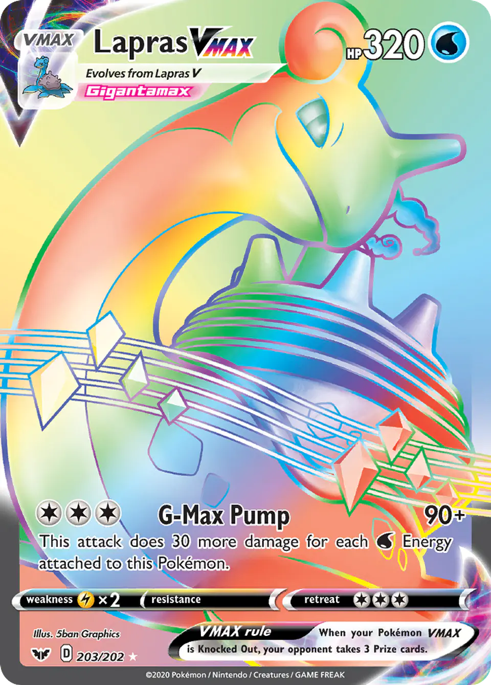Lapras VMAX 1