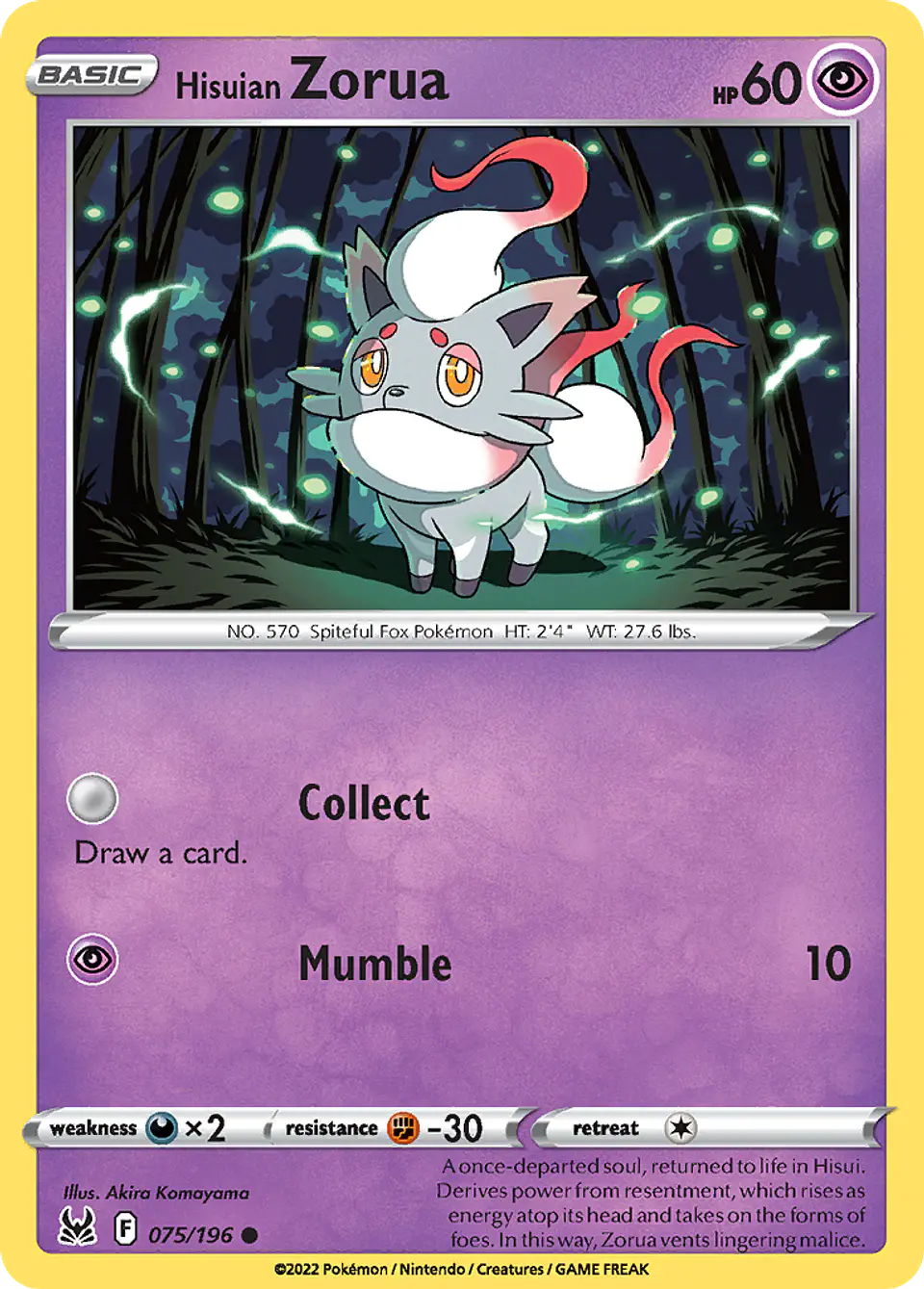 Hisuian Zorua 1