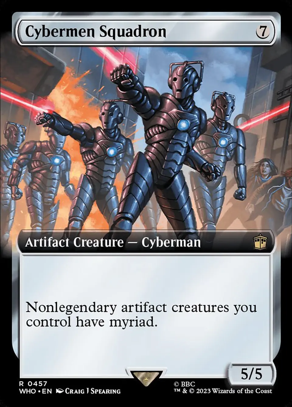 Cybermen Squadron (Extended Art) 1