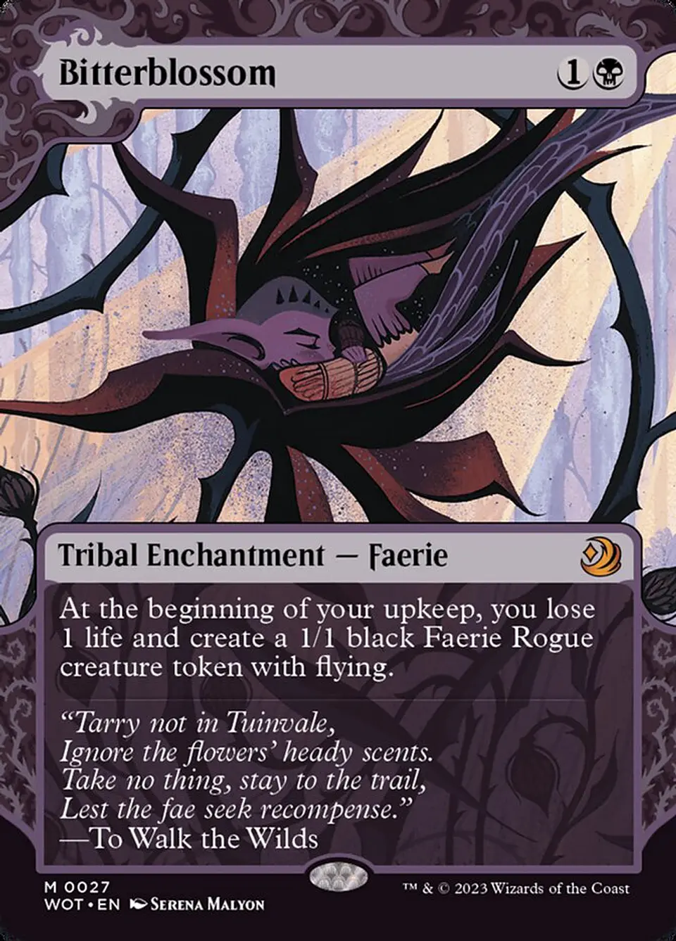 Bitterblossom (Borderless) 1