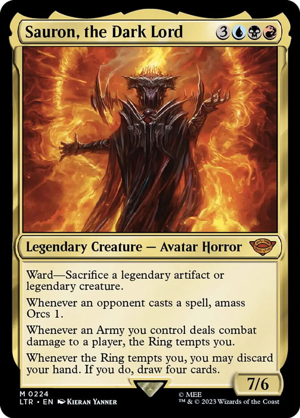 Sauron, the Dark Lord 1
