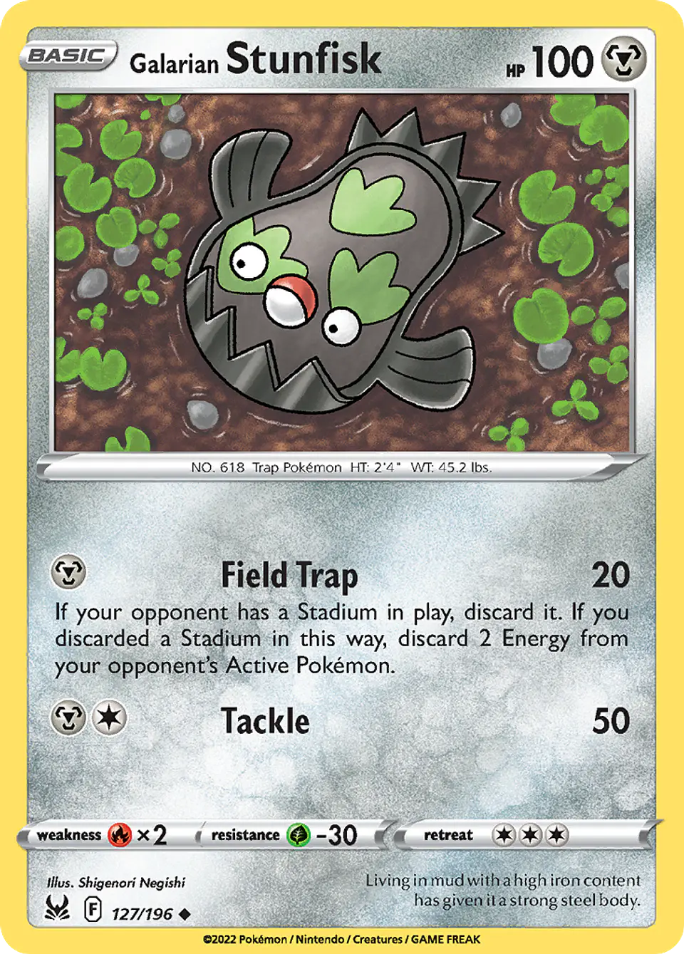 Galarian Stunfisk 1