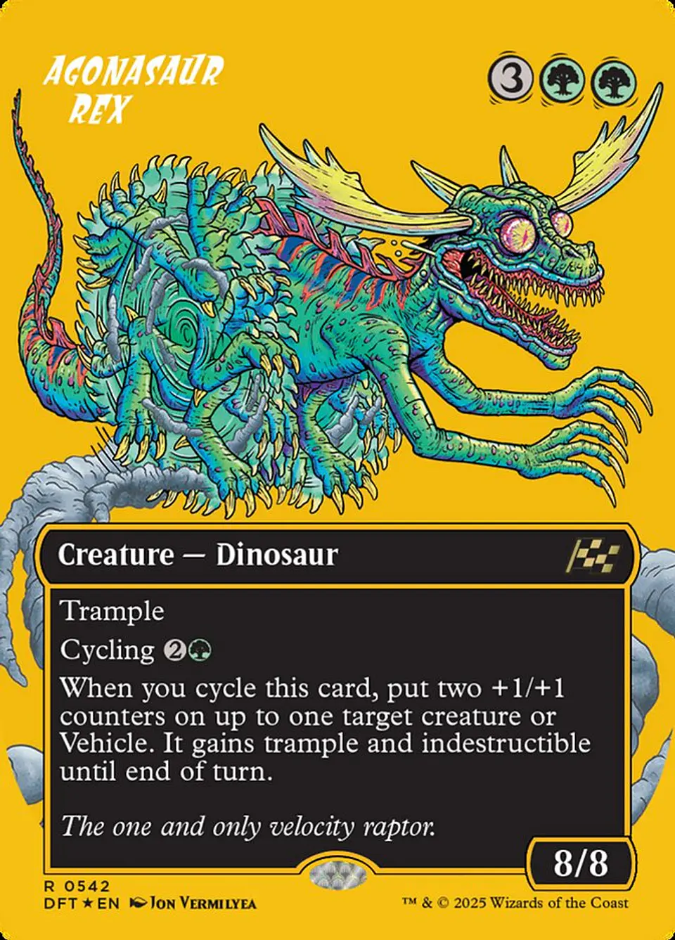 Agonasaur Rex (Borderless) 1