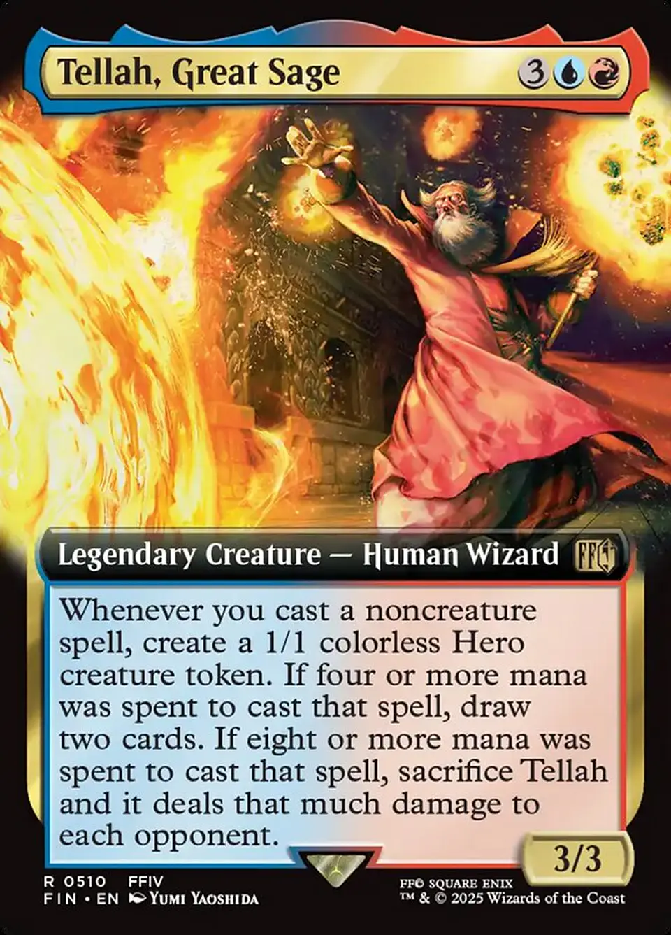Tellah, Great Sage (Extended Art) 1