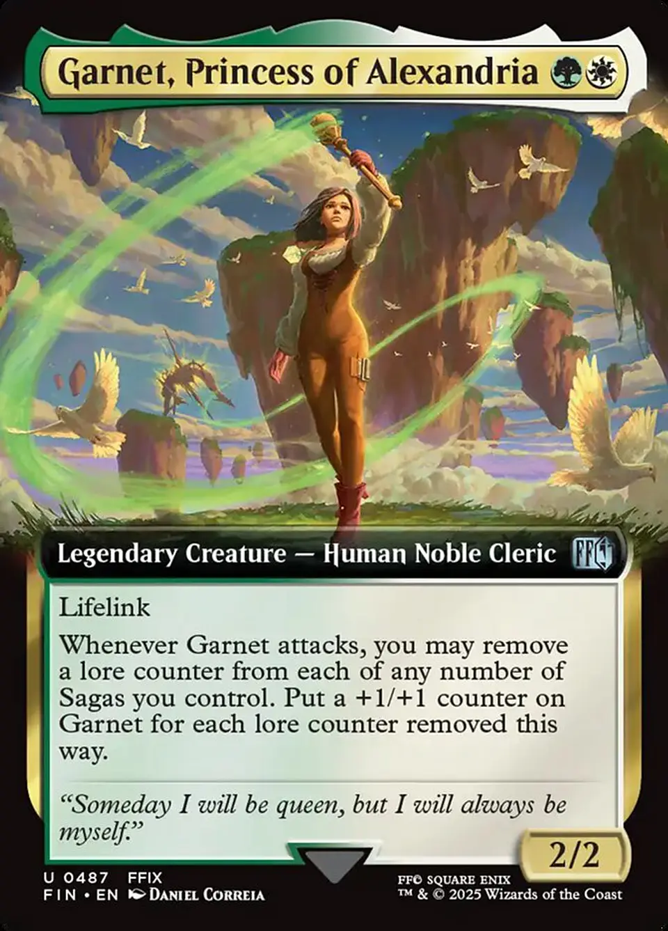 Garnet, Princess of Alexandria (Extended Art) 1