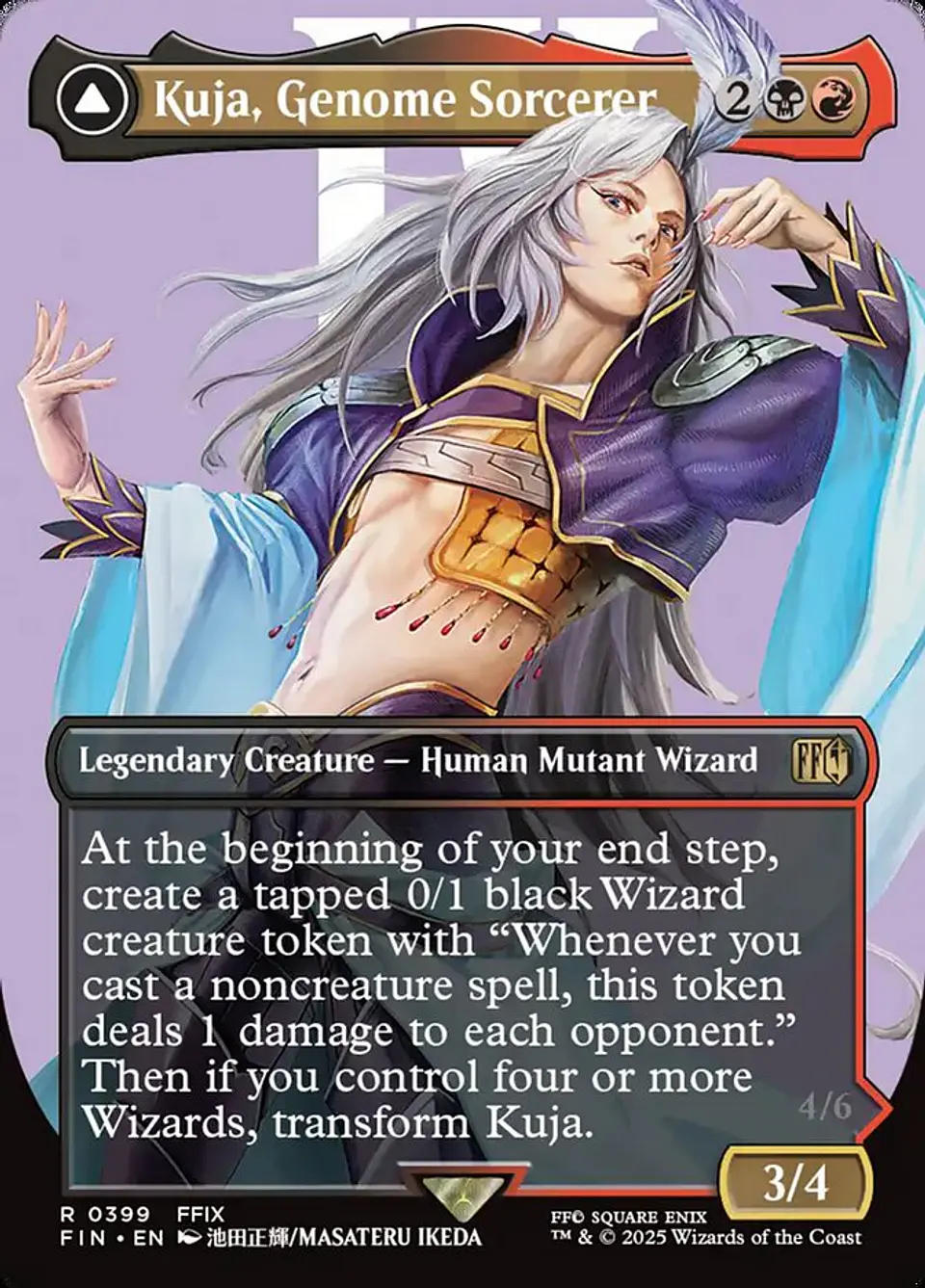 Kuja, Genome Sorcerer // Trance Kuja, Fate Defied (Borderless) 1