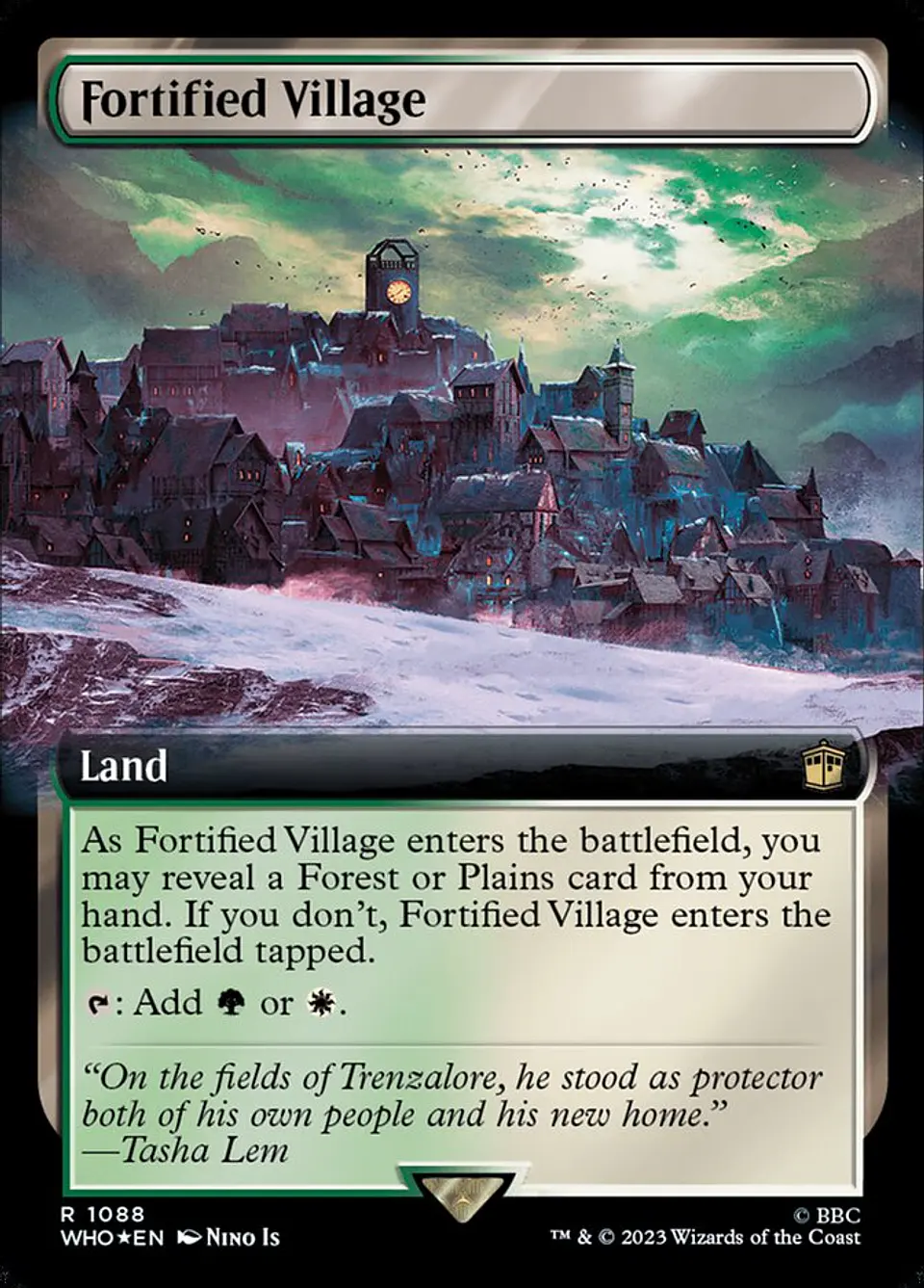 Fortified Village (Extended Art) (Surge Foil) 1