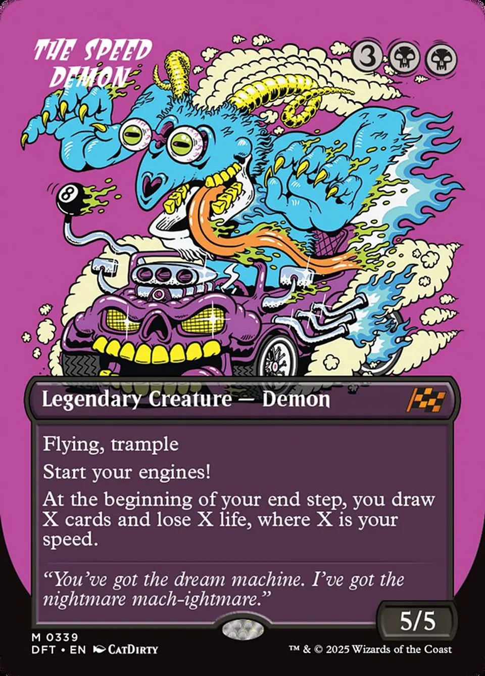 The Speed Demon (Borderless) 1