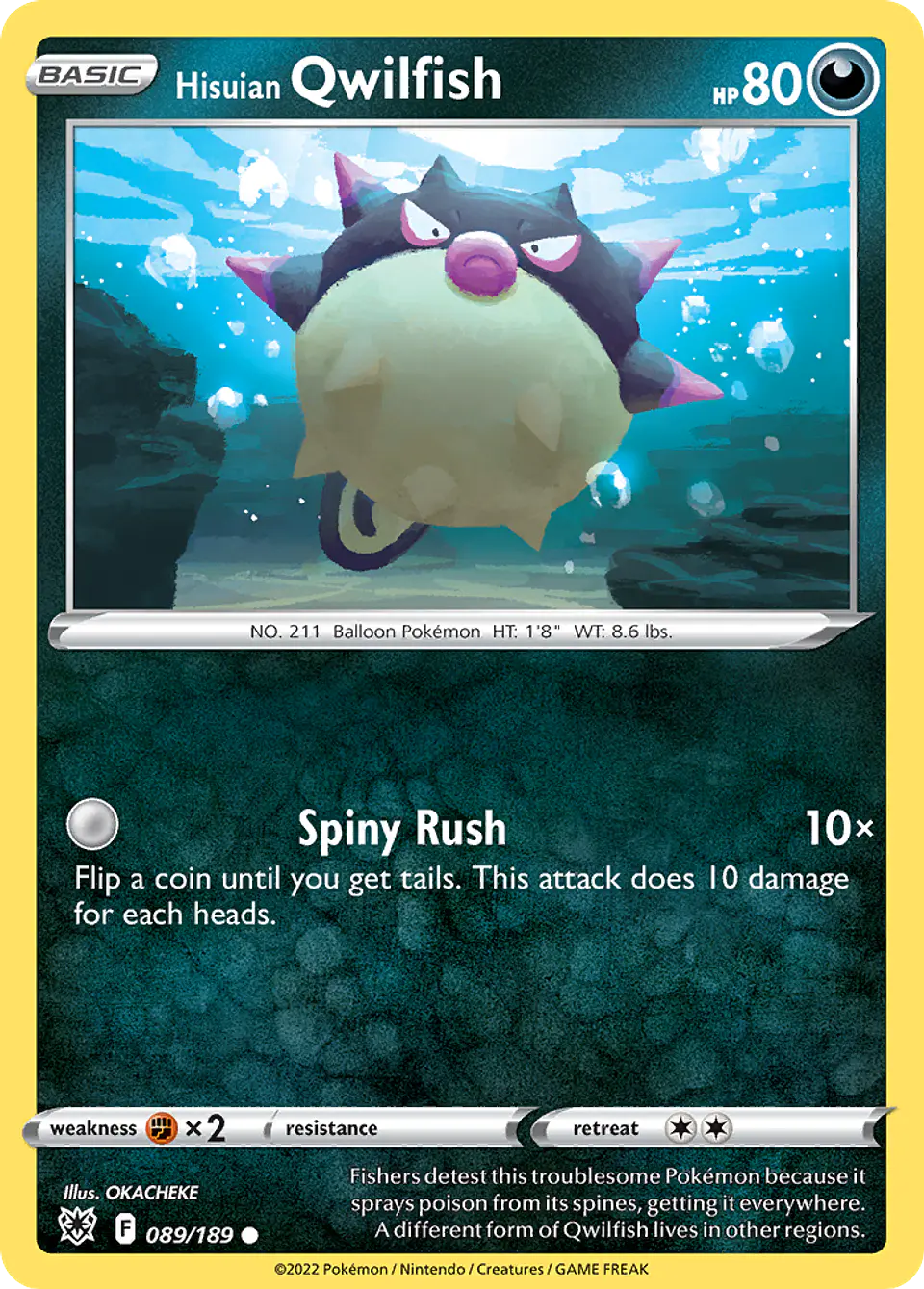 Hisuian Qwilfish 1