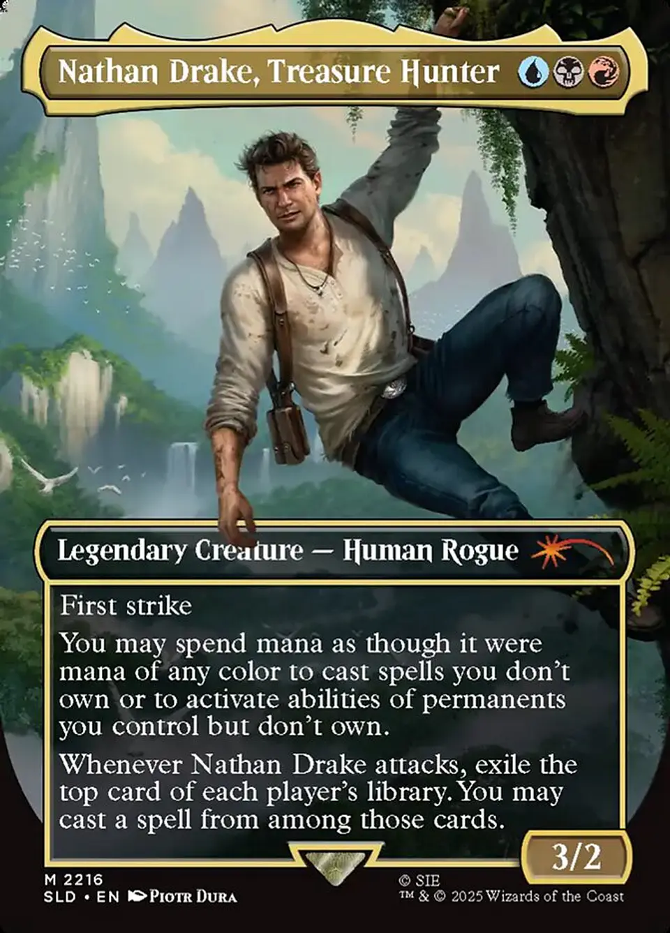 Nathan Drake, Treasure Hunter (Borderless) 1