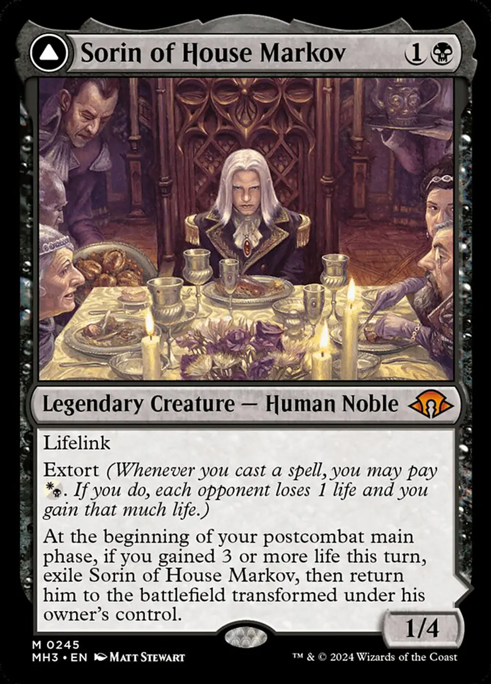Sorin of House Markov // Sorin, Ravenous Neonate 1